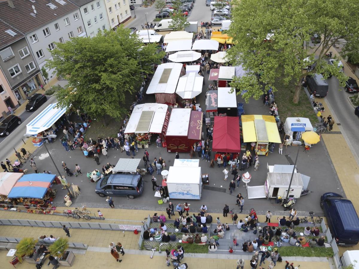 Apartmenthaus In Der Arnoldstrasse Bochum Bagian luar foto