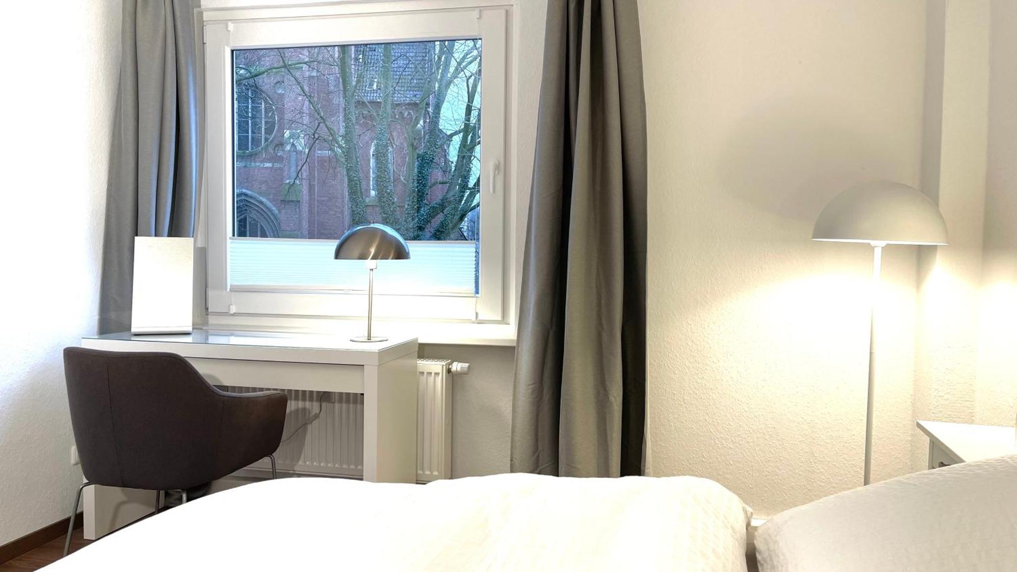 Apartmenthaus In Der Arnoldstrasse Bochum Ruang foto